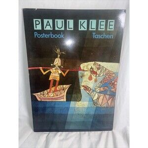Paul Klee print Poster Book 6 Posters 1993 Vintage Print 31x44cm Art Artist